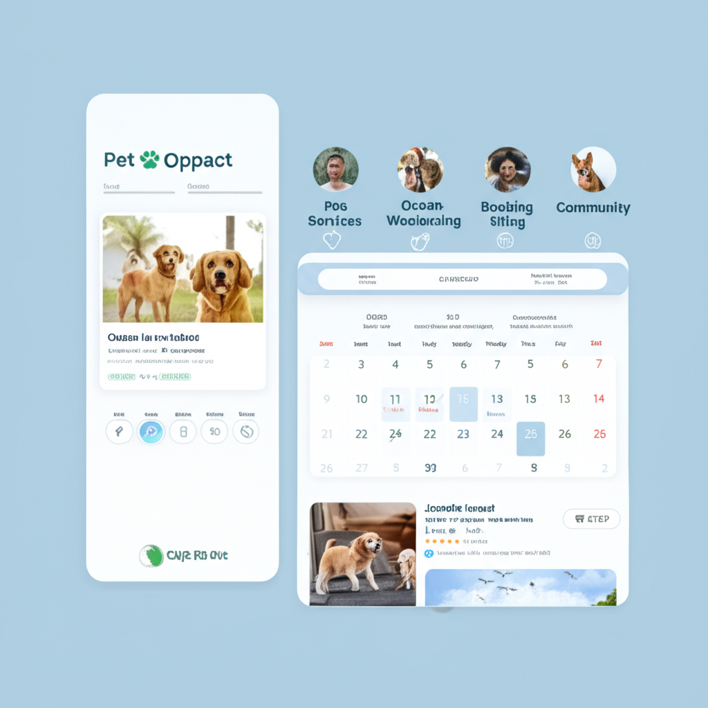 Pets Crew Website preview